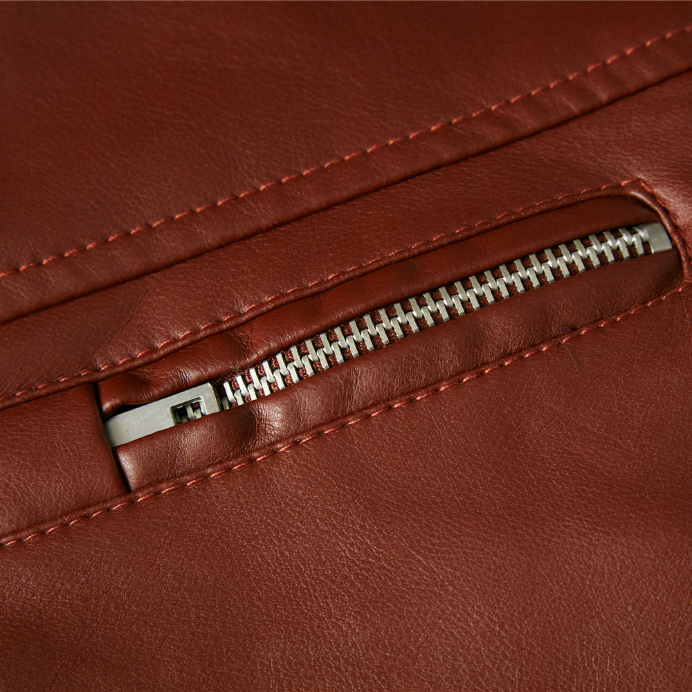 Casual biker jacket for men in high-quality leather Lune London