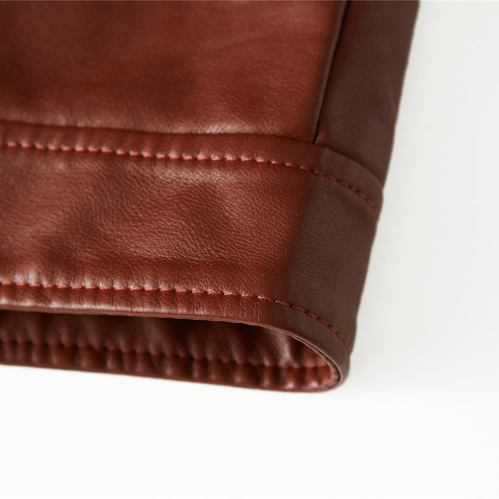 Casual biker jacket for men in high-quality leather Lune London