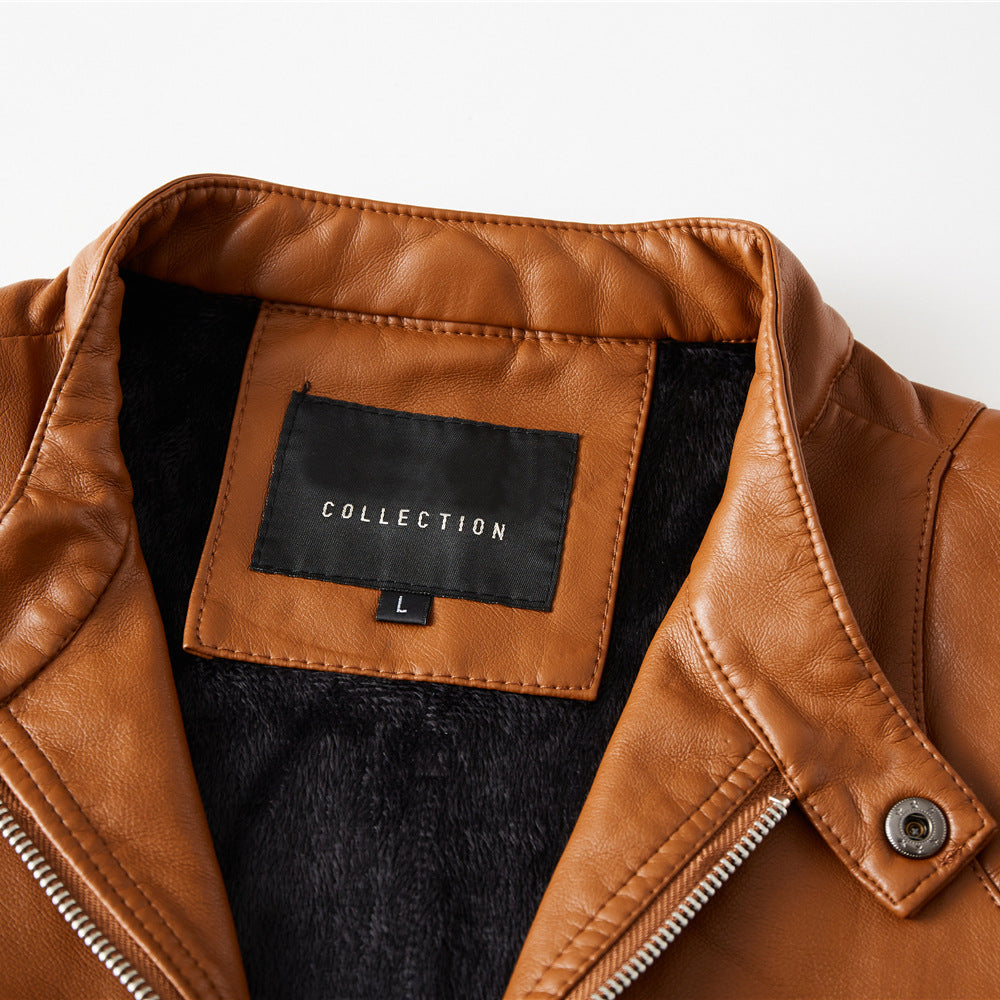 Veste de moto pour hommes en cuir de haute qualité Chic und Stil