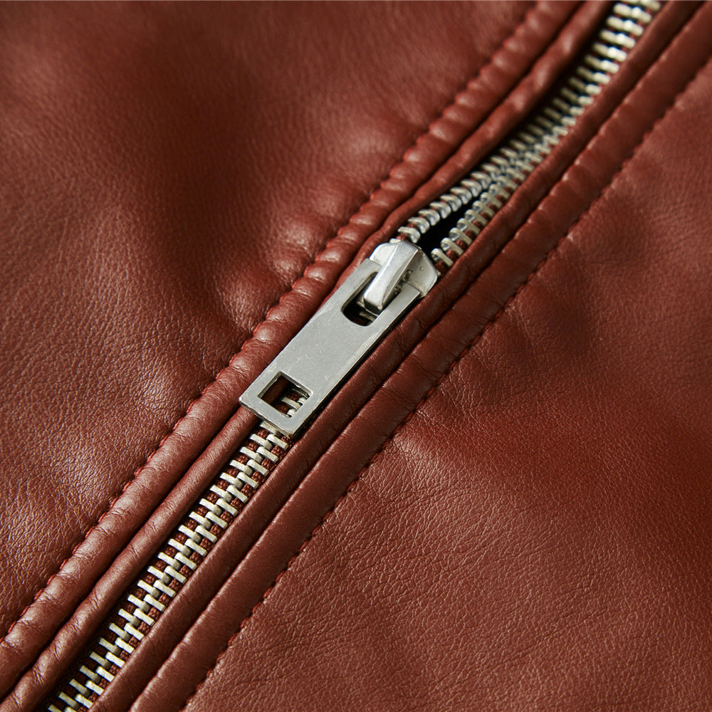 Casual biker jacket for men in high-quality leather Lune London