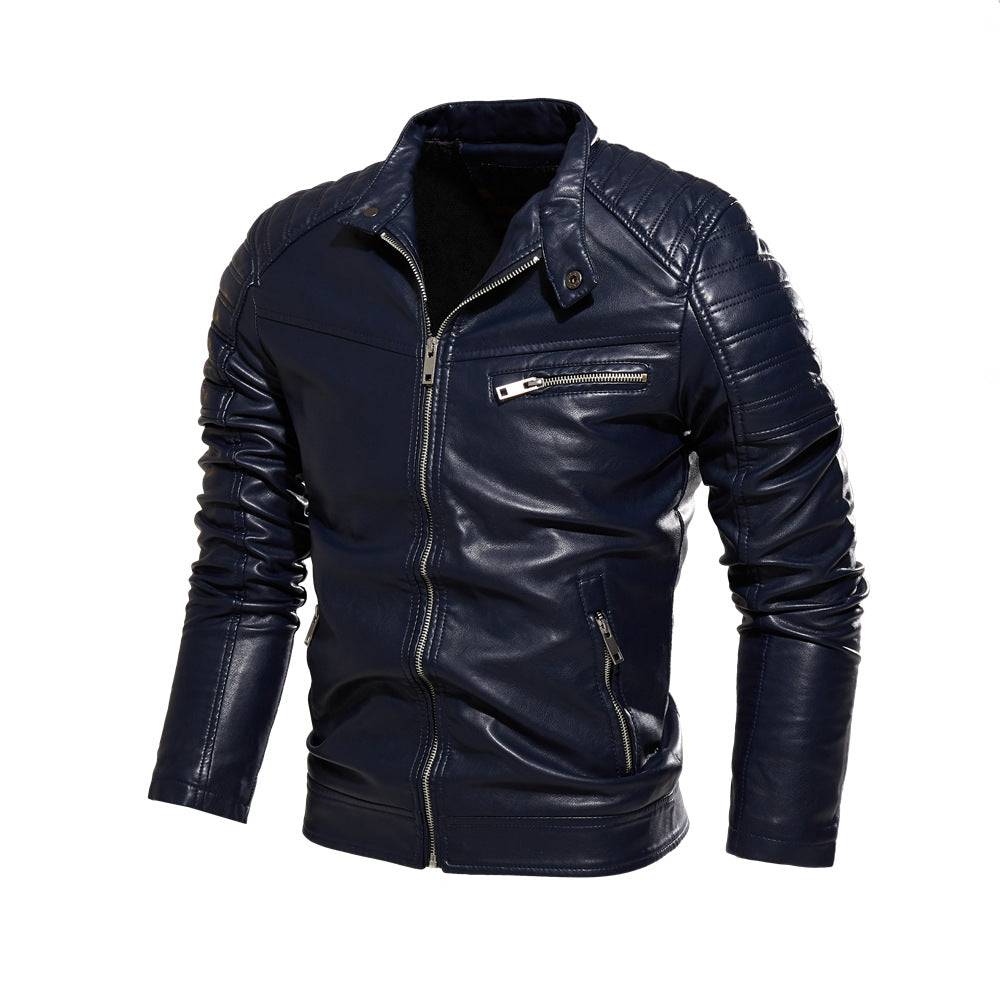 Casual biker jacket for men in high-quality leather Lune London