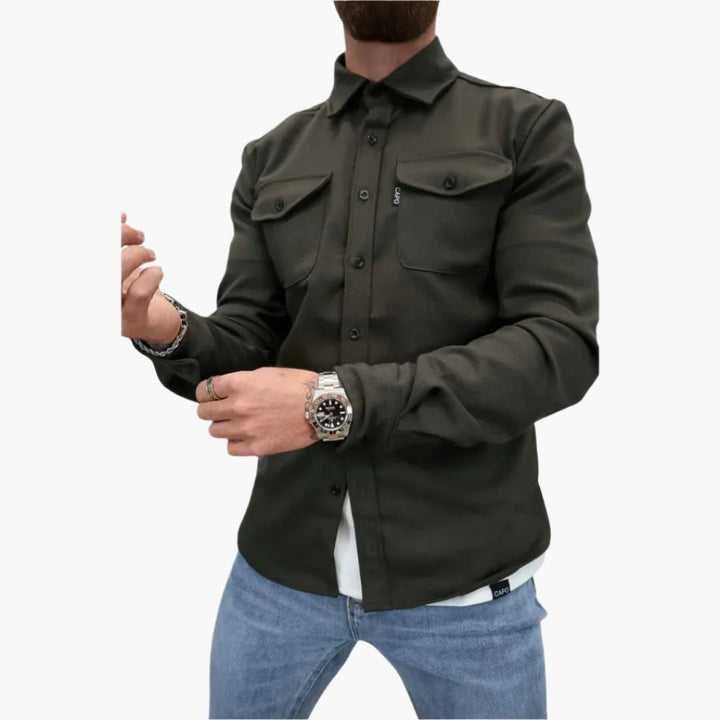 Lune London | Overshirt Jacket - Modern Button-up Shirt for Leisure and Business