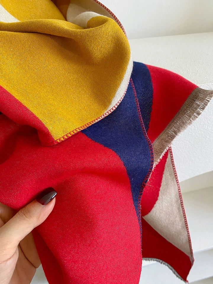 Women’s Reversible Cashmere Scarf for Elegance & Warmth | Lune London
