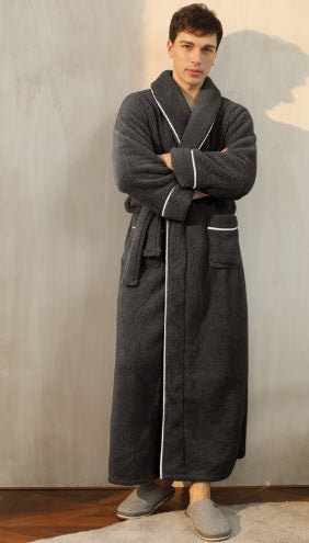Lune London | Stylish Thick Over-Knee Plush Bathrobe