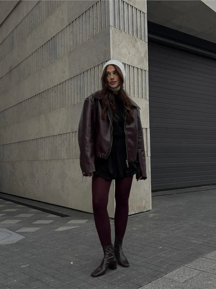 Lune London | Sleeves Burgundy Jacket
