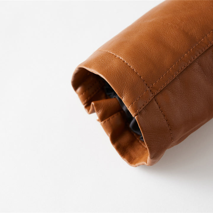 Veste de moto pour hommes en cuir de haute qualité Chic und Stil