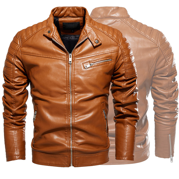 Casual biker jacket for men in high-quality leather Lune London