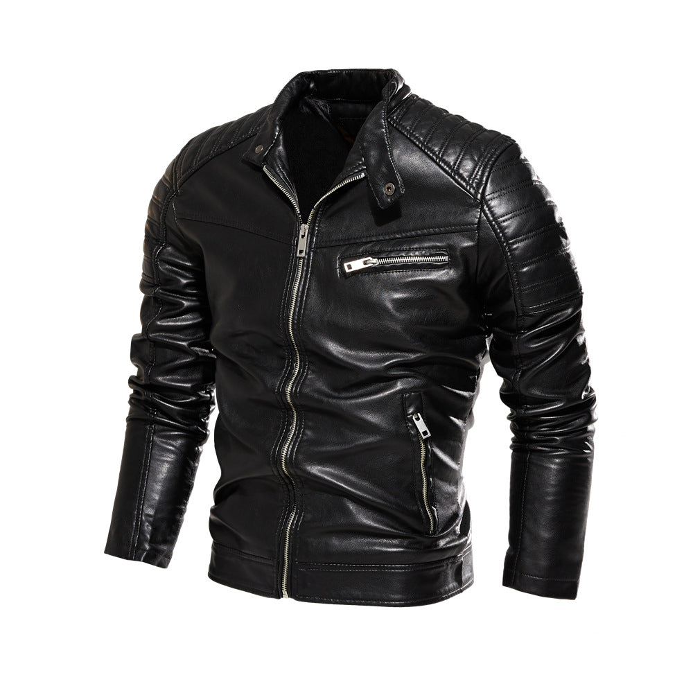 Casual biker jacket for men in high-quality leather Lune London