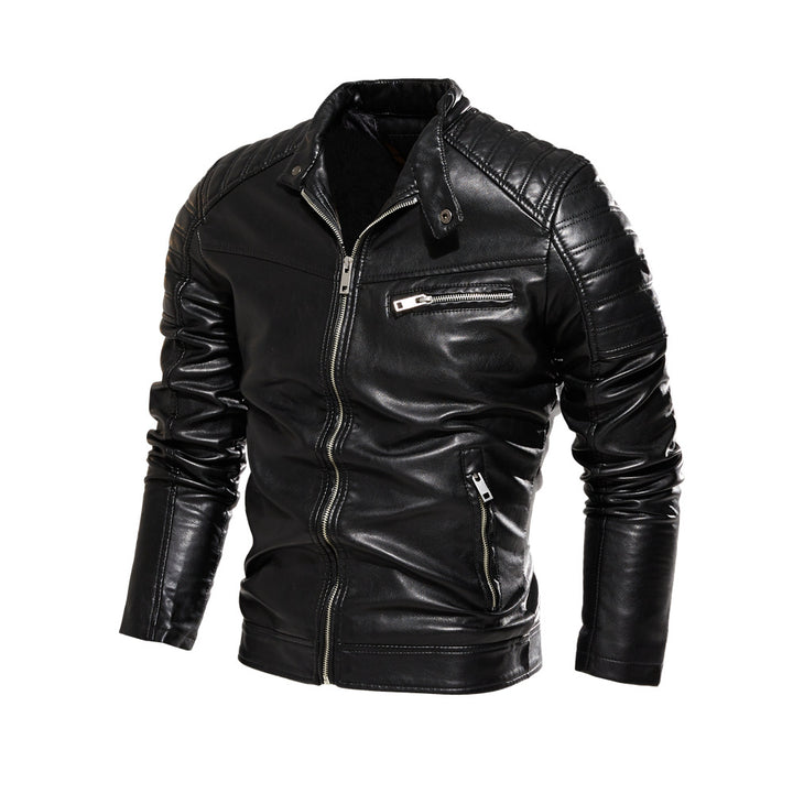 Casual biker jacket for men in high-quality leather Lune London