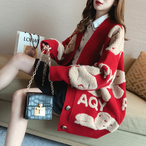 Gilet femme avec motif ludique et grandes poches Chic & Stil