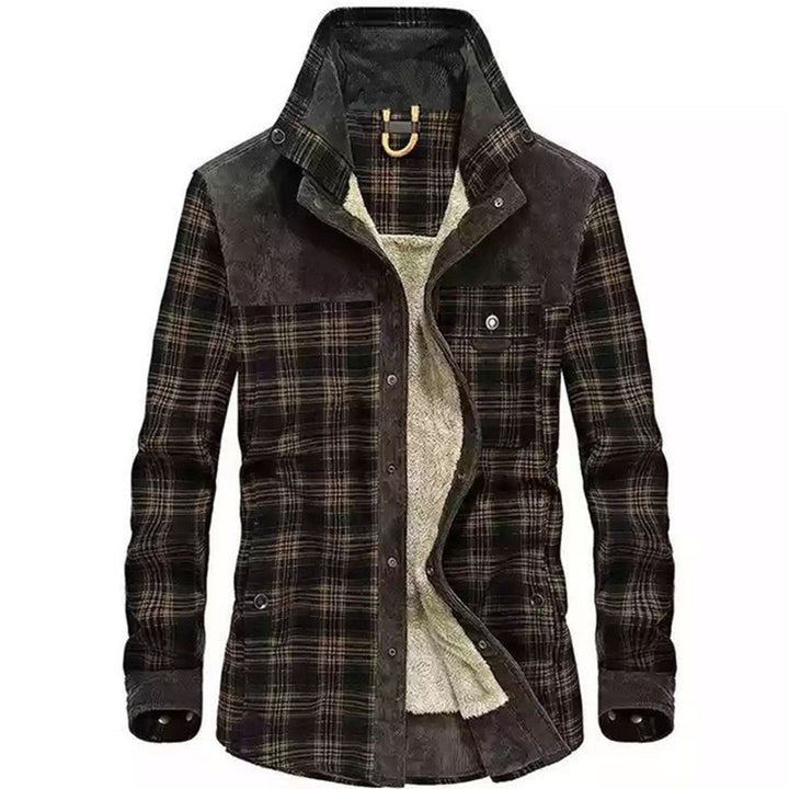 Flannel jacket for men with soft lining Lune London