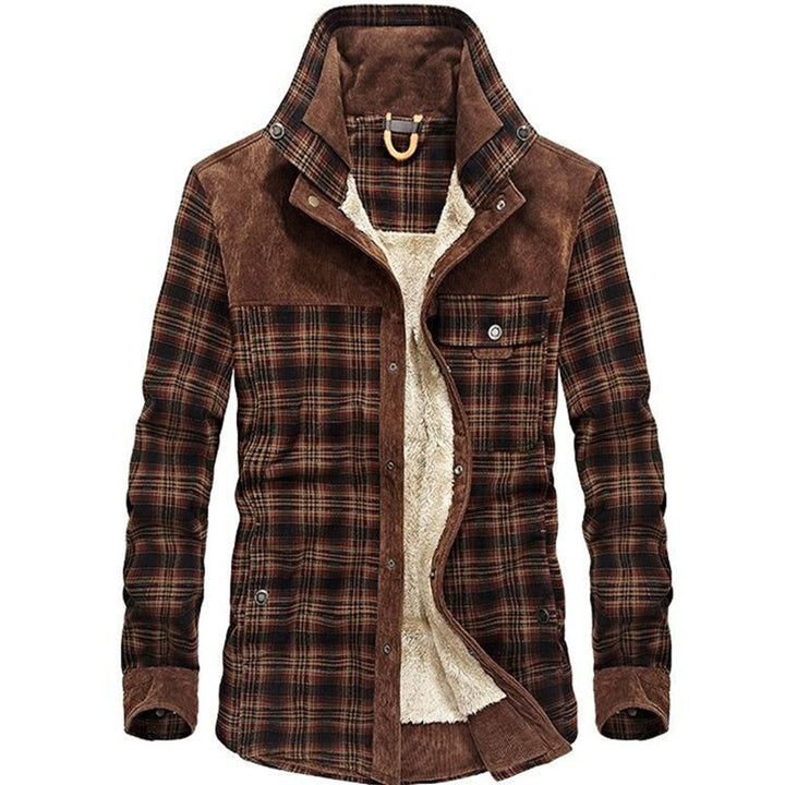 Flannel jacket for men with soft lining Lune London