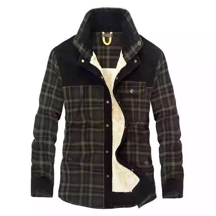 Flannel jacket for men with soft lining Lune London
