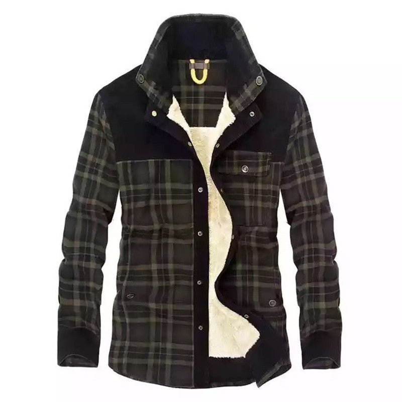 Flannel jacket for men with soft lining Lune London