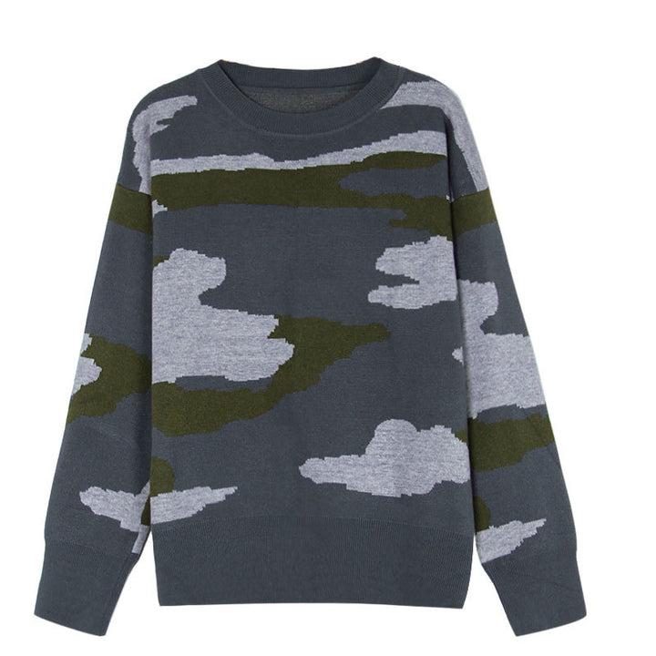Pull camouflage stylé pour femmes Chic & Stil