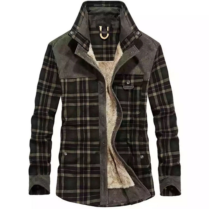 Flannel jacket for men with soft lining Lune London