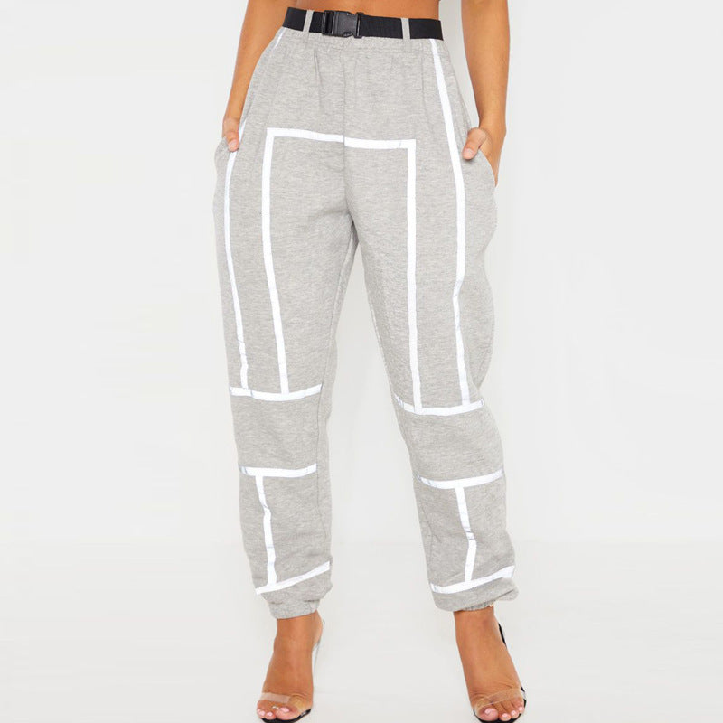 Women’s sporty joggers with a trendy silhouette and an elastic waistband Lune London
