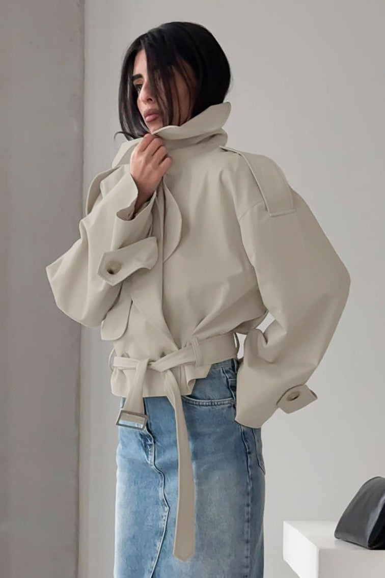Lune London | Collar Long Sleeve Jacket