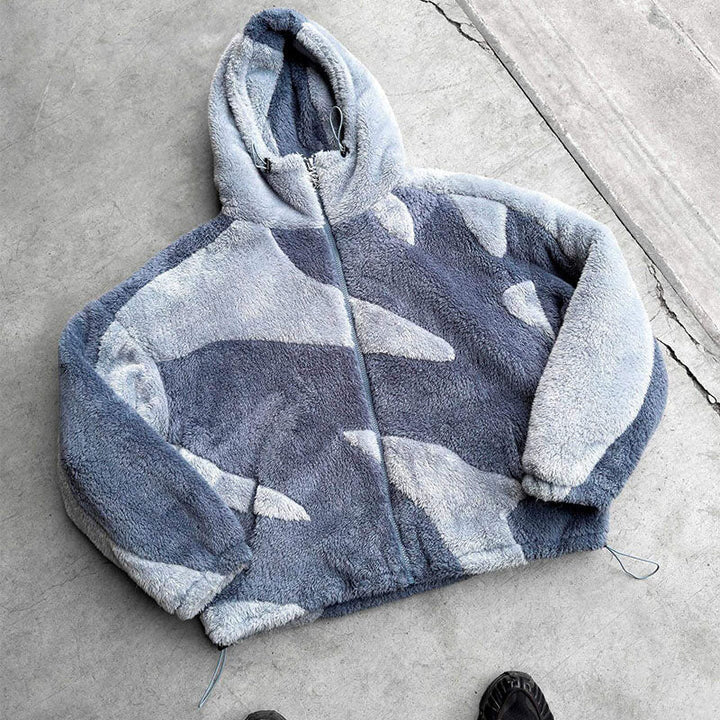 Lune London | Warm Lambswool Jacket with Zipper
