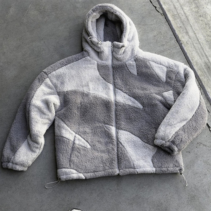 Lune London | Warm Lambswool Jacket with Zipper