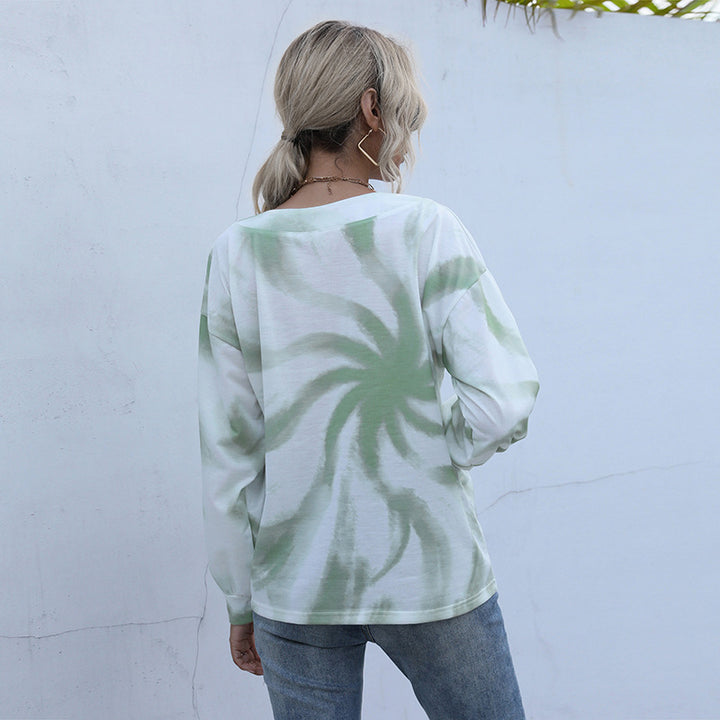 Pull surdimensionné pour femmes avec un décolleté en V profond et des détails de boutons élégants Chic & Stil