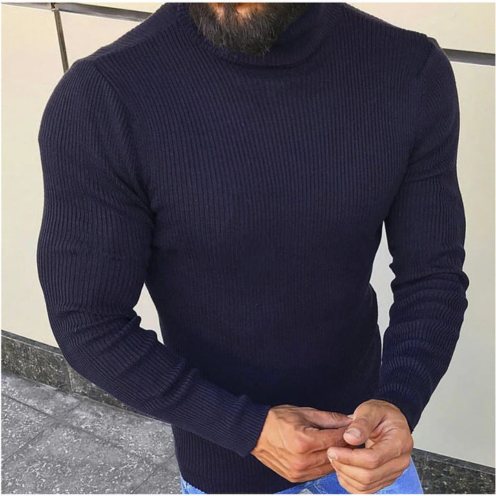 Lune London | Men's High-Quality Knit Turtleneck Sweater