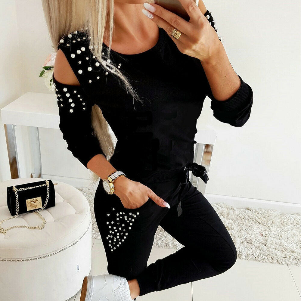 Ladies Casual Jumpsuit with Refined Details Lune London