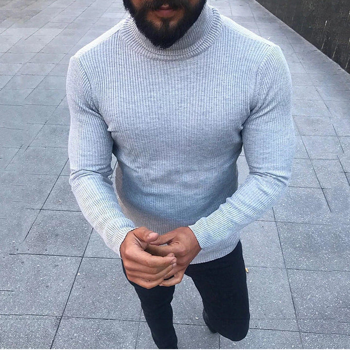 Lune London | Men's High-Quality Knit Turtleneck Sweater