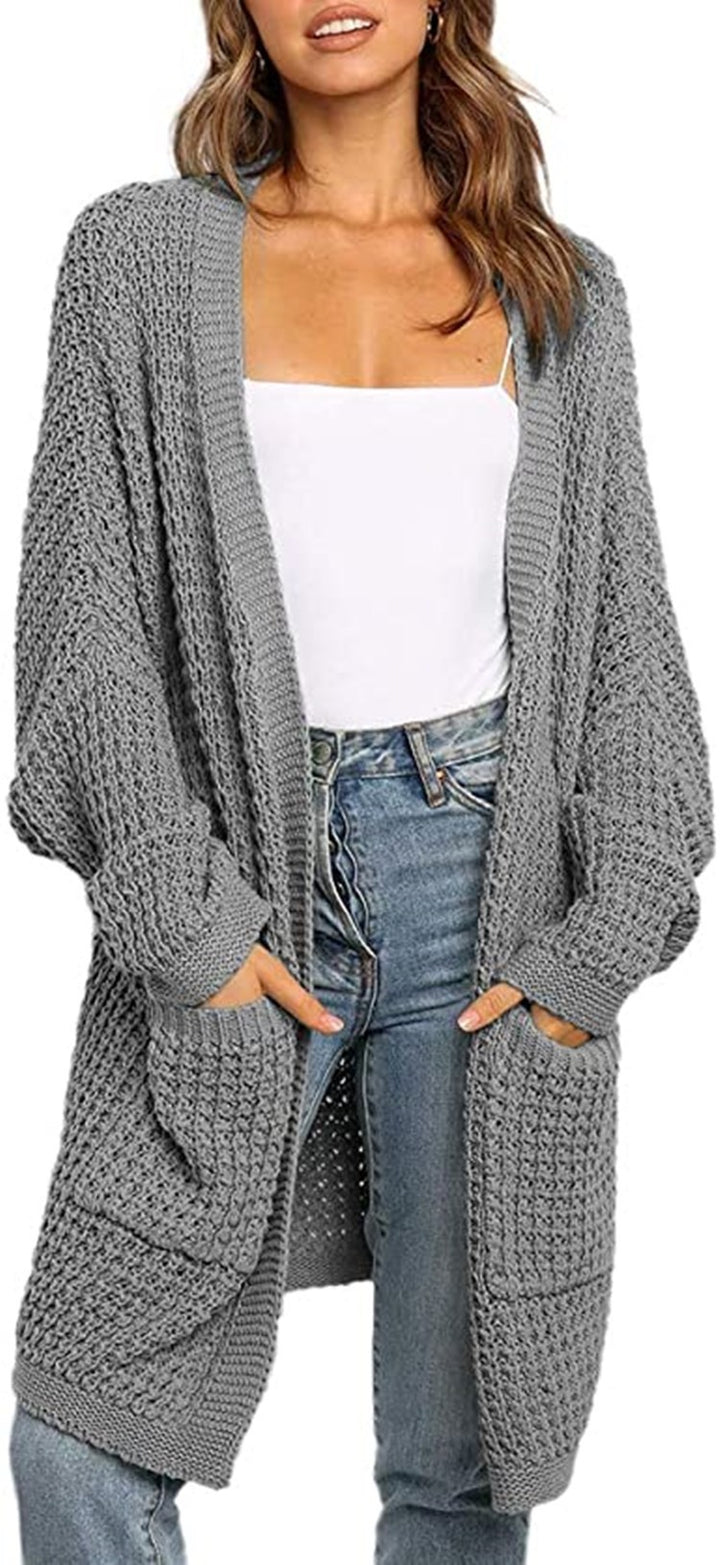 Knit cardigan for women with spacious pockets and relaxed fit Lune London