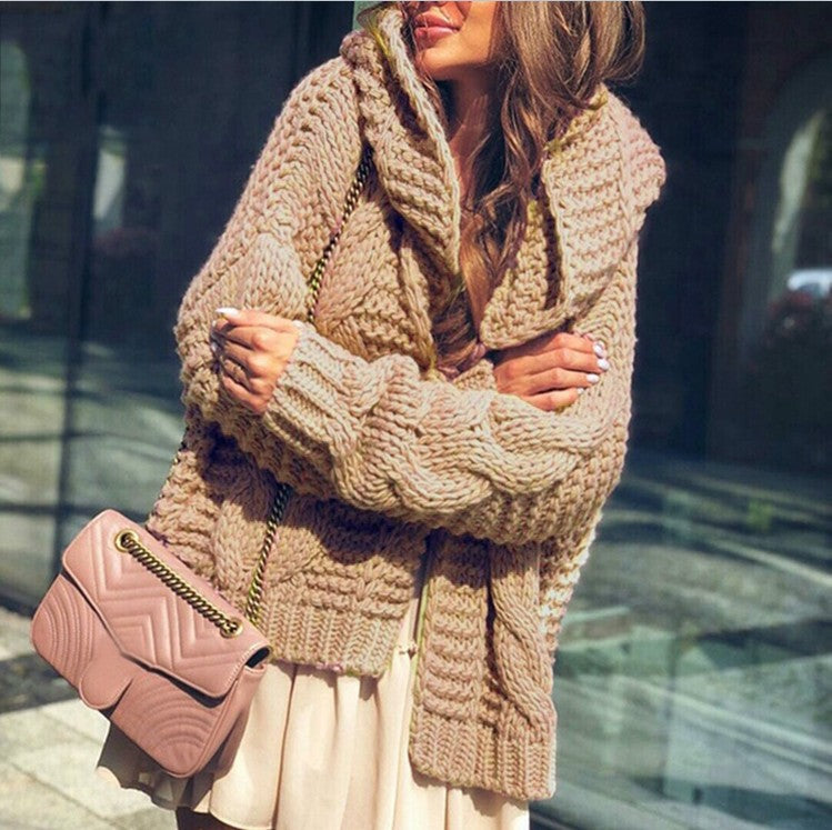 Ladies large oversized casual sweater Lune London