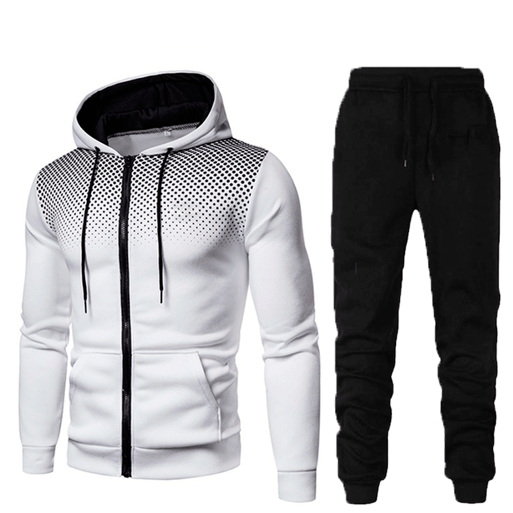 Men's hoodie and jogging pants set with breathable inserts Lune London