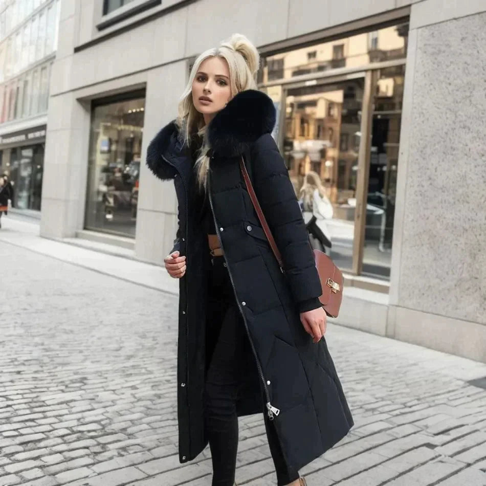Lune London | Stylish Coat with Faux Fur
