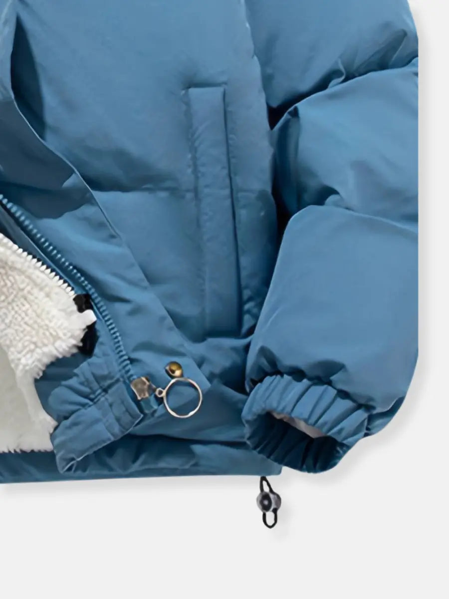 Lune London | Warm Zipper Winter Jacket Comfort and Style for Cold Days