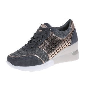 Lune London | High heel sneakers with wedge sole