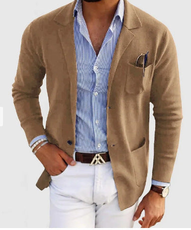Lune London | Printed casual jacket with double button for men