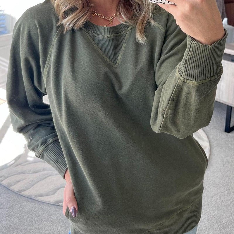 Lune London | Ribbed sweater with pockets