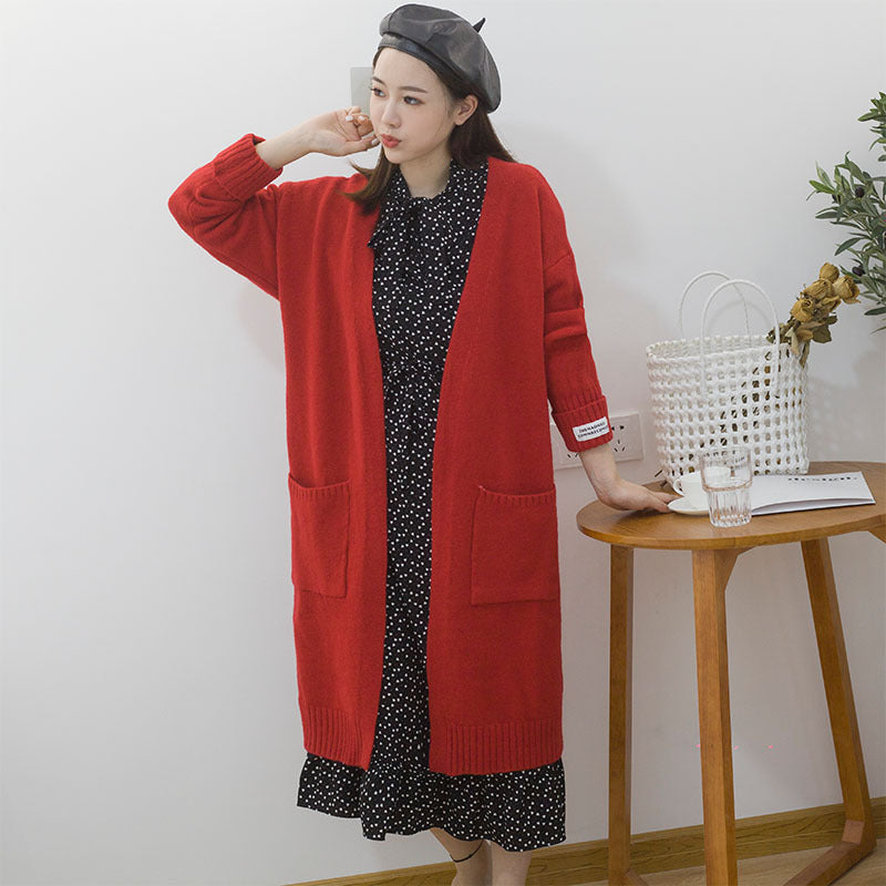 Cardigan surdimensionné pour femmes avec poches Chic & Stil