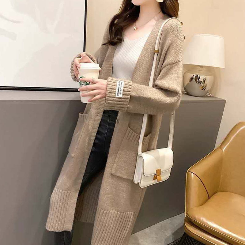 Cardigan surdimensionné pour femmes avec poches Chic & Stil