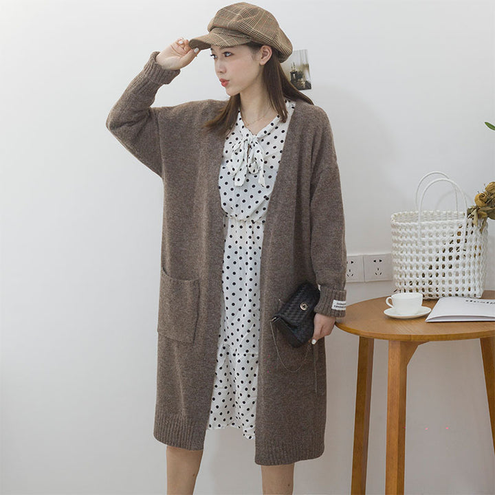 Cardigan surdimensionné pour femmes avec poches Chic & Stil