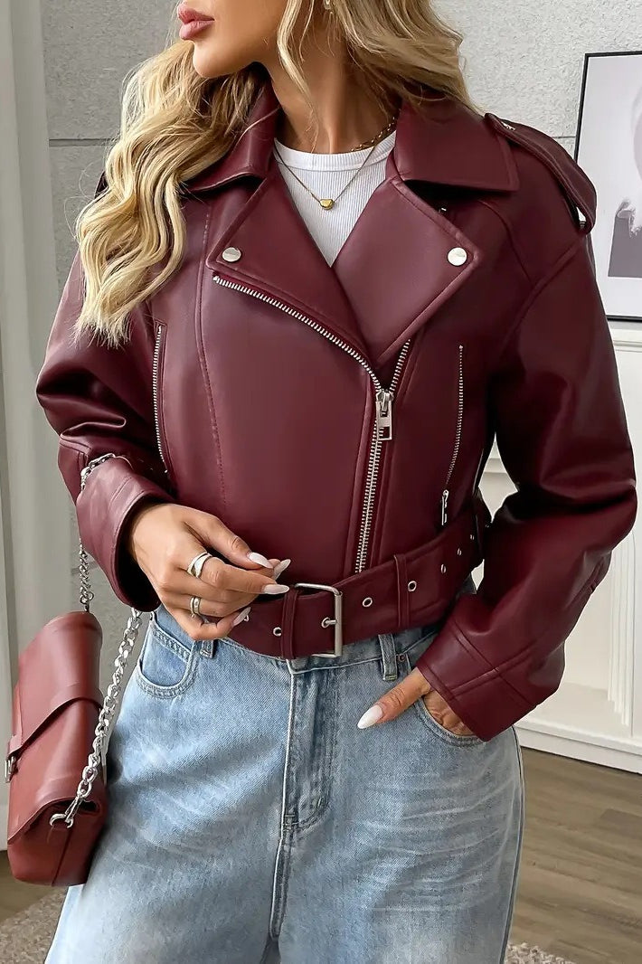 Lune London | Short Leather Jacket