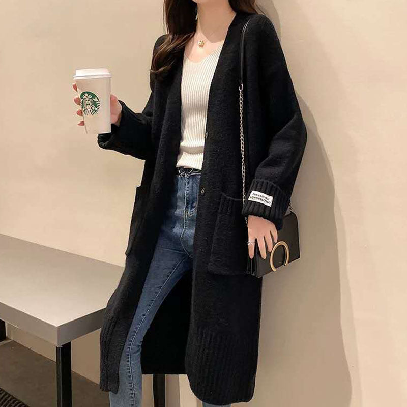 Cardigan surdimensionné pour femmes avec poches Chic & Stil