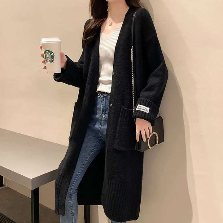 Cardigan surdimensionné pour femmes avec poches Chic & Stil