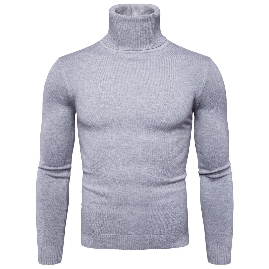 Men's Turtleneck Sweater Made Of Soft Merino Wool with An Elegant Structure Lune London