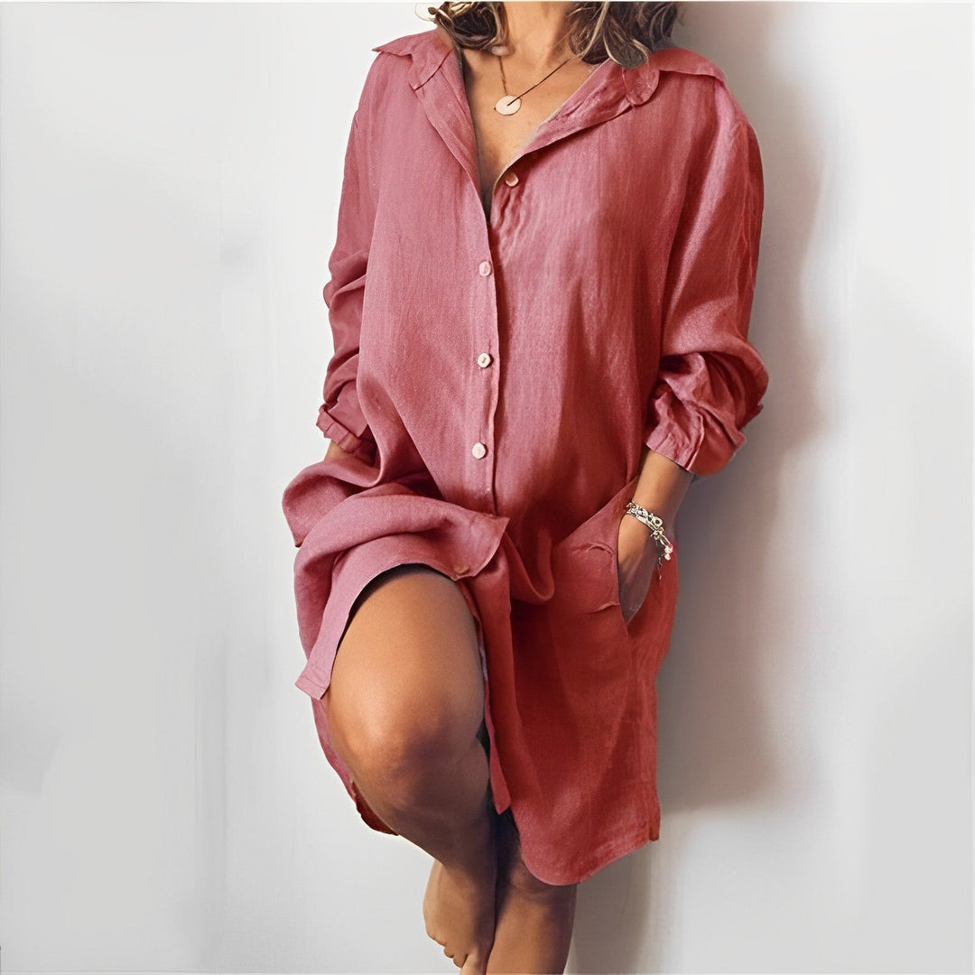 Lune London | Long-Sleeved Cotton Dress