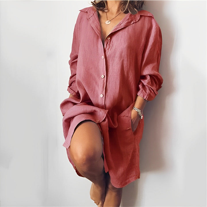 Lune London | Long-Sleeved Cotton Dress