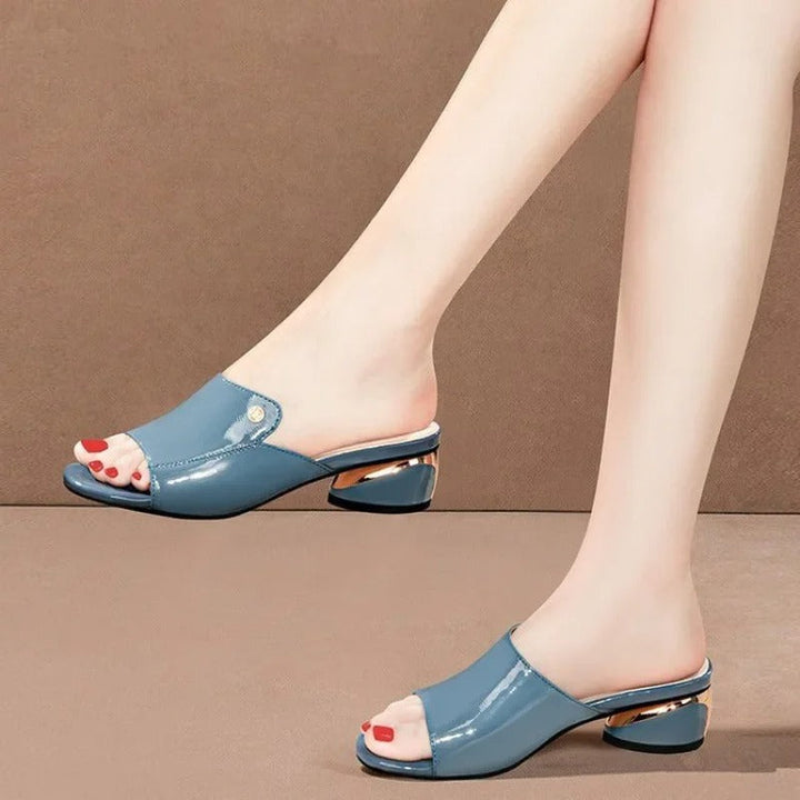 Lune London | Elegant Slides with Glossy Finish