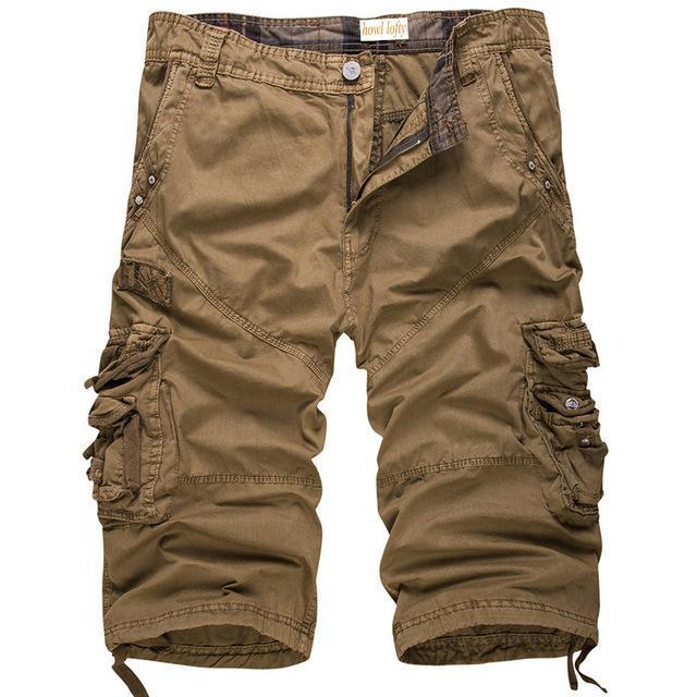Lune London | Men Army Cargo Shorts