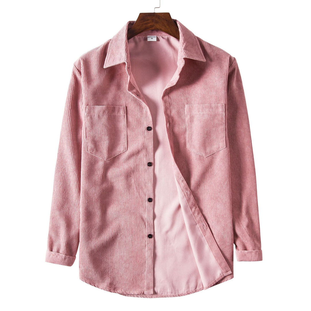 Lune London | Men's cord shirt with practical chest pockets and comfortable fit