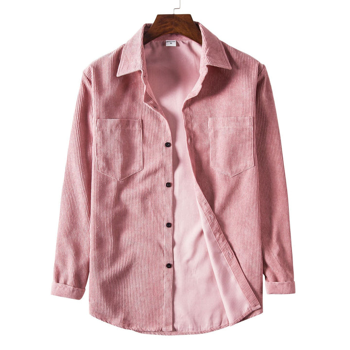 Lune London | Men's cord shirt with practical chest pockets and comfortable fit
