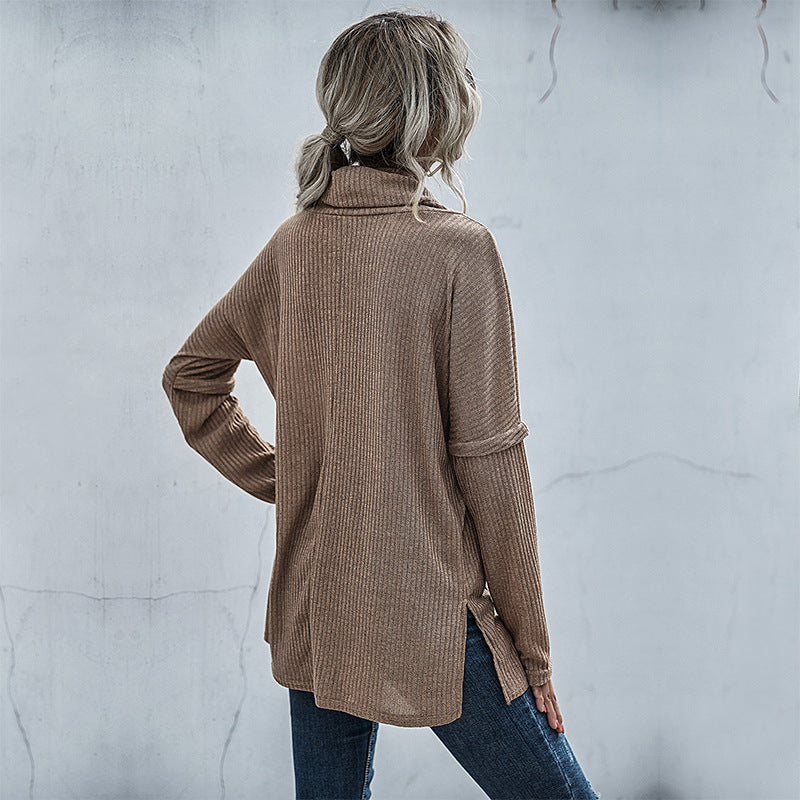 Women casual top with large collar Lune London